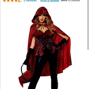 Red Riding Hood costume. Like new in bag. Size small, fits more like medium